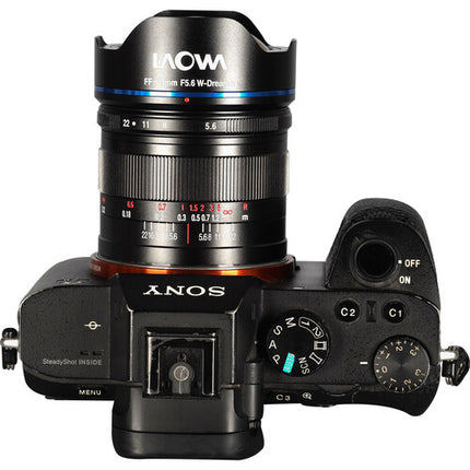 Venus Optics Laowa 9mm f5.6 FF RL Objetivo para Sony E con 135° AOV y Parasol integrado