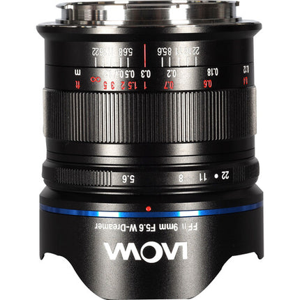 Venus Optics Laowa 9mm f5.6 FF RL Lente para Leica L Full Frame 135°
