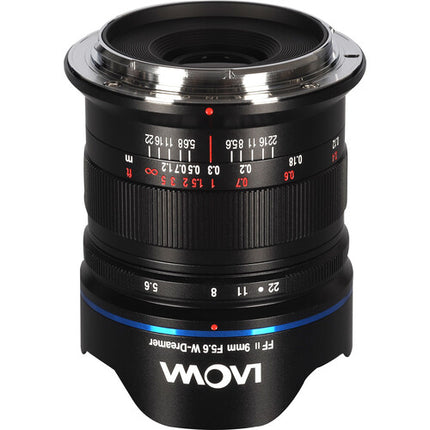 Venus Optics Laowa 9mm f5.6 FF RL objetivo para Nikon Z 135º Ángulo de visión y diafragma de 5 palas