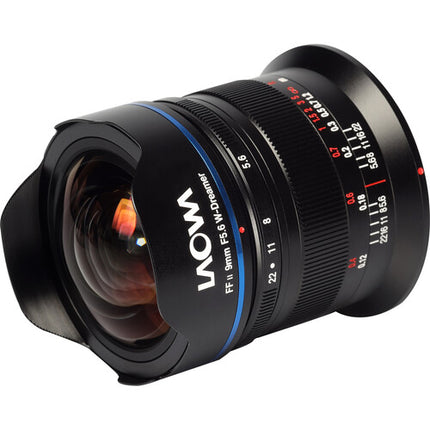Venus Optics Laowa 9mm f5.6 FF RL objetivo para Nikon Z 135º Ángulo de visión y diafragma de 5 palas
