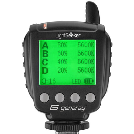 Genaray Light Seeker Control Remoto para Powerhouse 100' Alcance 16 Canales