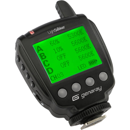 Genaray Light Seeker Control Remoto para Powerhouse 100' Alcance 16 Canales