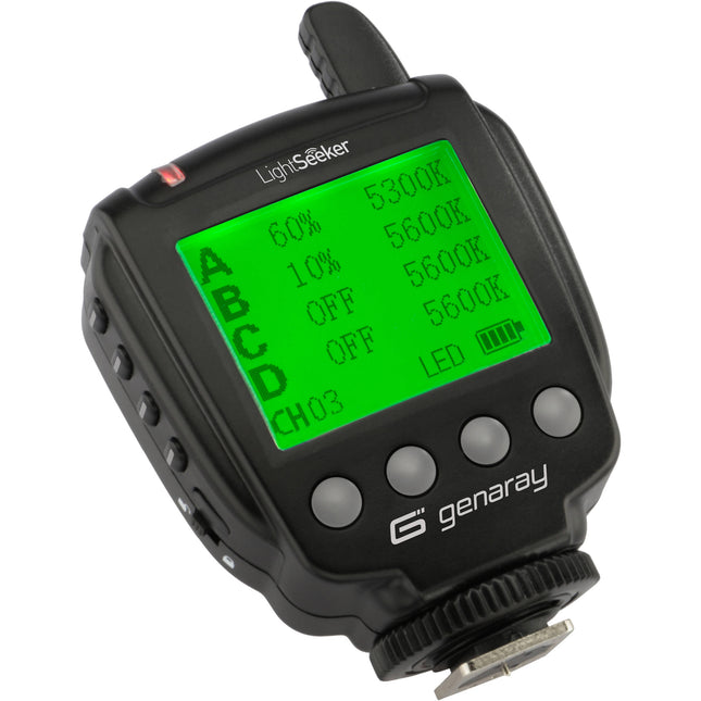 Genaray Light Seeker Control Remoto para Powerhouse 100' Alcance 16 Canales