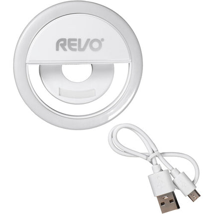 Revo Clip-On Luz para Vlog Livestreaming 36 LEDs Batería Recargable