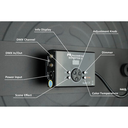 Falcon Eyes SO-68TDX II Luz Suave LED 3000-5600K Dimming 0-100% con Efectos Especiales