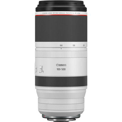 Canon RF 100-500mm f4.5-7.1 L IS USM Teleobjetivo Estabilizador y Anillo de Control