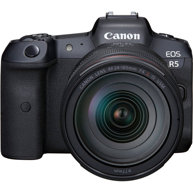 Canon EOS R5 Cámara sin Espejo 45MP 8K30 con Lente 24-105mm f4