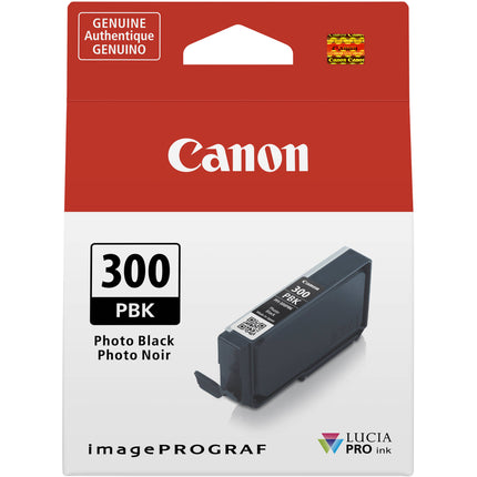 Canon PFI-300 Tinta Negra Foto para Impresora imagePROGRAF PRO-300