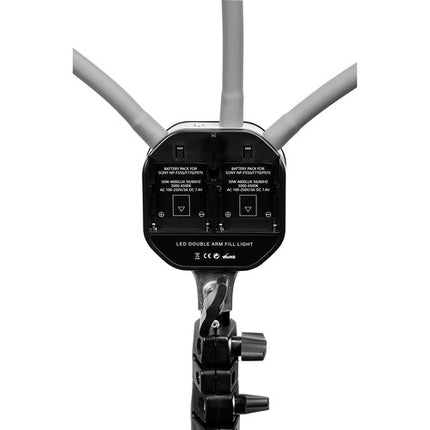 FotodioX Selfie Starlite Stix Kit de iluminación LED 11 x 2" con soporte 6 pies