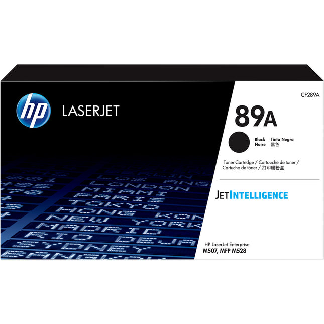 HP 89A Cartucho de tóner láser negro rendimiento 5000 páginas para impresoras LaserJet Enterprise