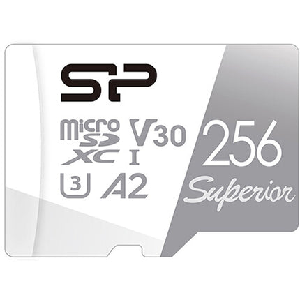 Silicon Power 256GB microSDXC Clase 10 UHS-I 100MB/s con Adaptador SD