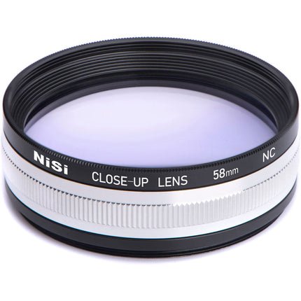 NiSi 58mm Lente de Primer Plano NC Kit con Anillos 49 y 52mm y Funda