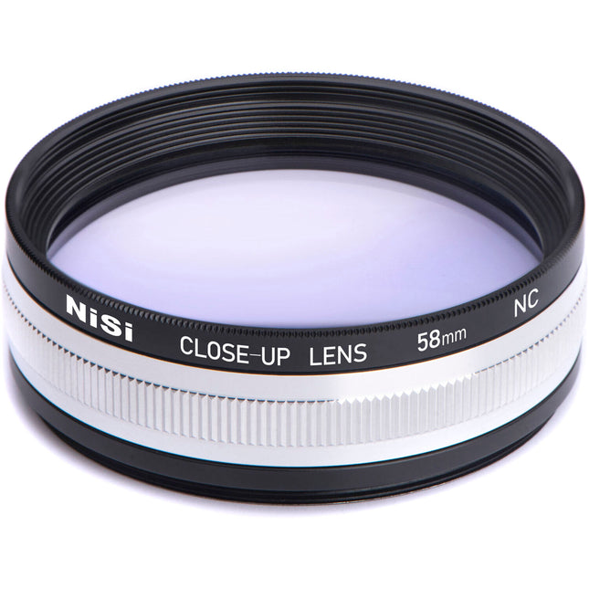 NiSi 58mm Lente de Primer Plano NC Kit con Anillos 49 y 52mm y Funda