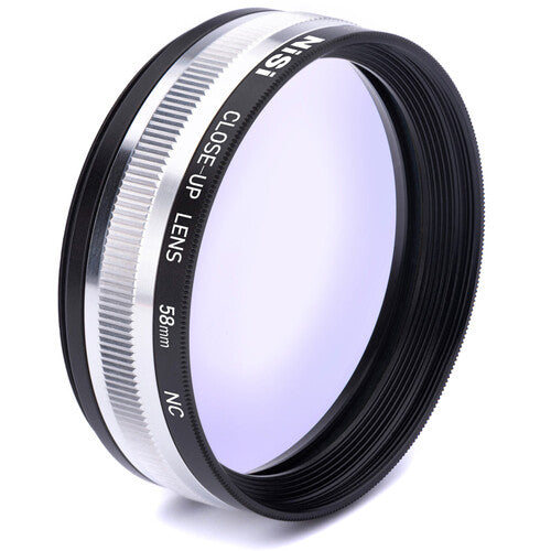NiSi 58mm Lente de Primer Plano NC Kit con Anillos 49 y 52mm y Funda