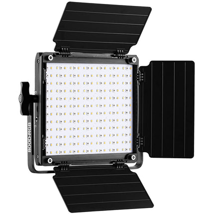 GVM 800D-RGB Panel LED para estudio 10 6x10 3 pul 720 Lux CRI 97