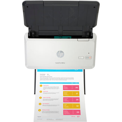 HP ScanJet Pro 2000 s2 Escáner de alimentación 600 dpi 35 ppm con ADF 50 hojas