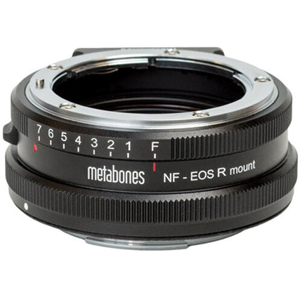Metabones Adaptador Nikon G a Montura Canon RF con Pie para Trípode