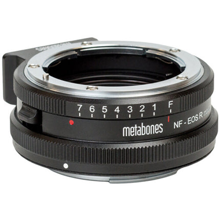 Metabones Adaptador Nikon G a Montura Canon RF con Pie para Trípode