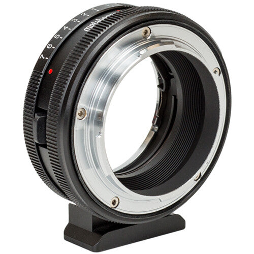 Metabones Adaptador de Lentes Nikon F G-Type a Leica L-Montura con Control de Apertura y Enfoque Infinito