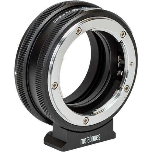 Metabones Adaptador de Lentes Nikon F G-Type a Leica L-Montura con Control de Apertura y Enfoque Infinito
