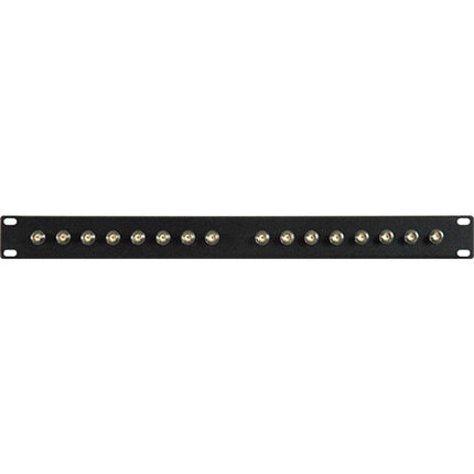 TecNec Panel Patch Bay SDI 12G 16 Puertos BNC 1 RU resistente