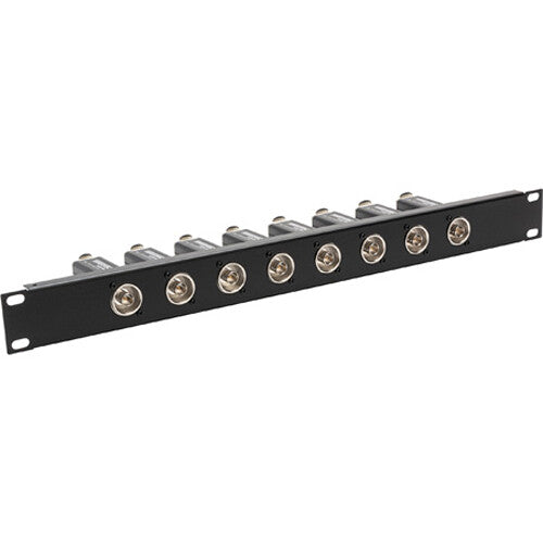 TecNec Patch Panel Transformador de Impedancia 8 Puertos AES/EBU 1 RU Rack