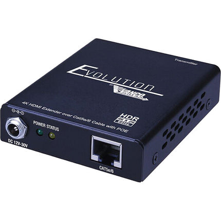 Evolution 4K HDMI Extender Extensor HDMI UHD 4K60 164 Pies PoE Kit Completo