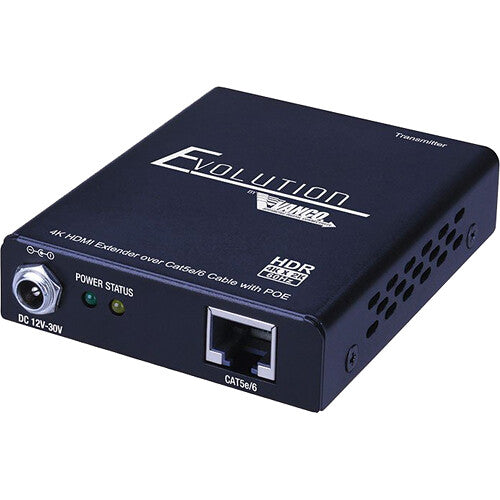 Evolution 4K HDMI Extender Extensor HDMI UHD 4K60 164 Pies PoE Kit Completo