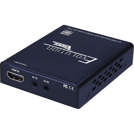 Evolution 4K HDMI Extender Extensor HDMI UHD 4K60 164 Pies PoE Kit Completo