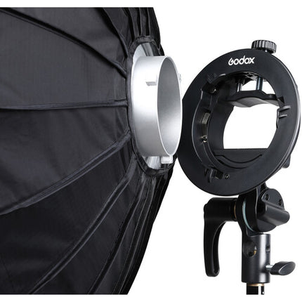Godox S2 Soporte para Speedlight con Softbox 60 x 60 cm Grid y Bolsa
