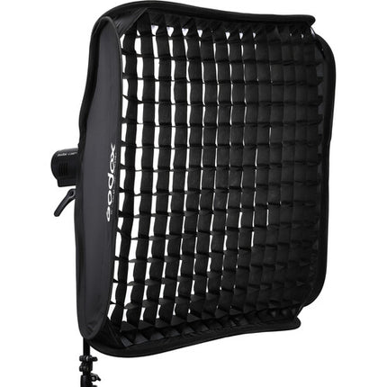 Godox S2 Soporte para Flash con Softbox 31.5x31.5 cm Rejilla y Bolsa