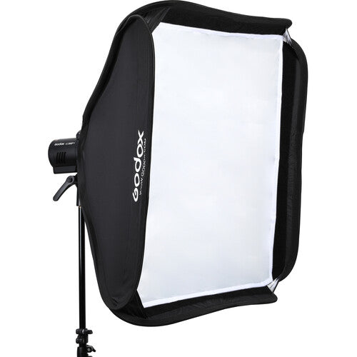 Godox S2 Soporte para Flash con Softbox 80x80cm y Bolsa de Transporte