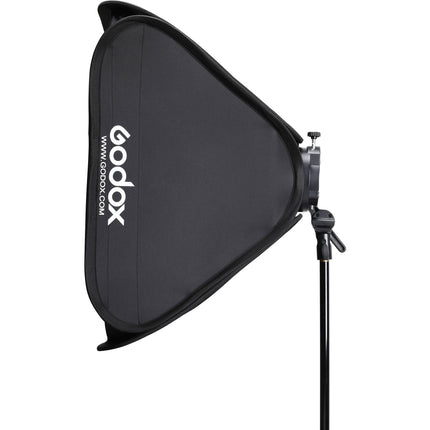 Godox S2 Soporte para Flash con Softbox 80x80cm y Bolsa de Transporte