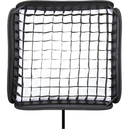 Godox S2 Soporte para Speedlight con Softbox 60 x 60 cm Grid y Bolsa