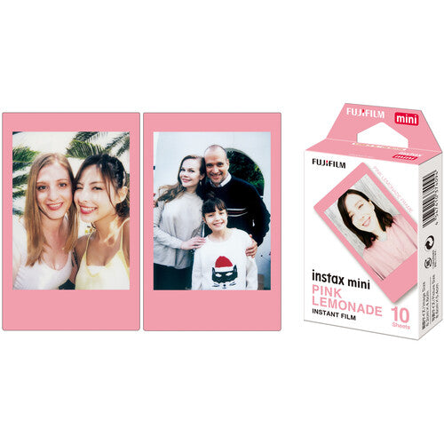 FUJIFILM instax mini película para cámaras borde Pink Lemonade 10 exposiciones