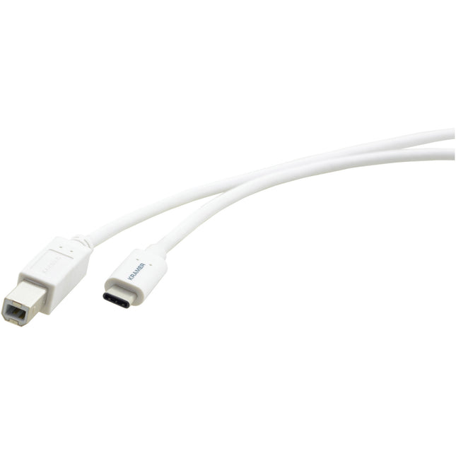 Kramer Cable USB 2.0 Tipo C a Tipo B 3 metros Blanco