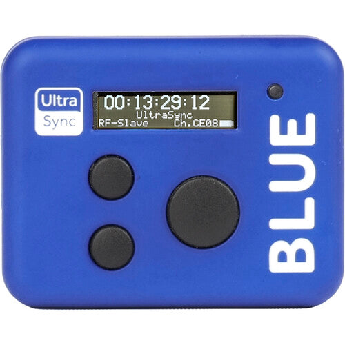 Atomos UltraSync BLUE Sincronizador de Timecode inalámbrico Bluetooth para AtomX SYNC y Ninja V con pantalla OLED