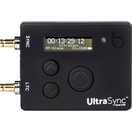 Atomos UltraSync ONE RF sincronizador de código de tiempo con alcance 200 m batería 24 h y cables incluidos