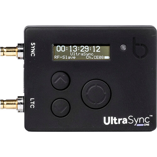Atomos UltraSync ONE RF sincronizador de código de tiempo con alcance 200 m batería 24 h y cables incluidos
