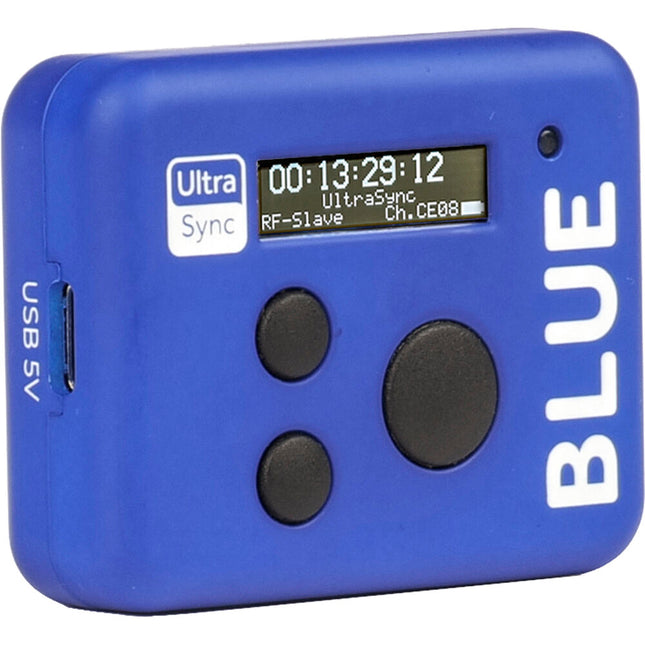 Atomos UltraSync BLUE Sincronizador de Timecode inalámbrico Bluetooth para AtomX SYNC y Ninja V con pantalla OLED