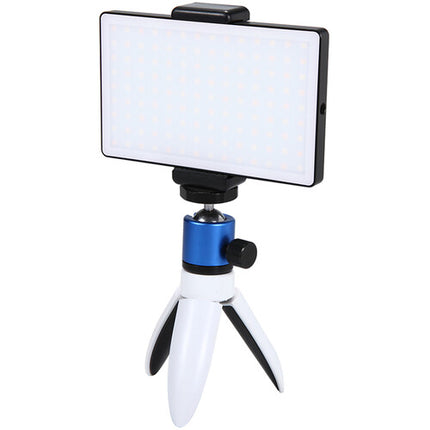 LituFoto LED Bi-Color Luz de Video Temperatura 3200-5600K Batería Integrada