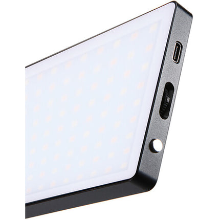 LituFoto LED Bi-Color Luz de Video Temperatura 3200-5600K Batería Integrada
