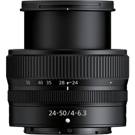 Nikon NIKKOR Z 24-50mm f4-6.3 Objetivo Retráctil FX con diafragma de 7 hojas