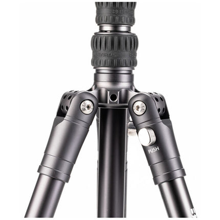 Benro Bat Zero Series trípode de aluminio para viaje con cabezal VX20 22 kg 141 cm con estuche acolchado