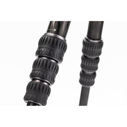 Benro Bat One Series Trípode de Viaje en Fibra de Carbono 65.2" con Cabezal VX20 y Capacidad 30.86 lb