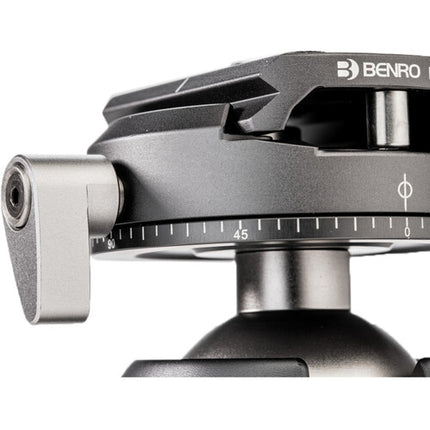 Benro GX35 Two Series Cabezal de Bola de Aluminio Perfil Bajo 77 lb Capacidad PU56 placa rápida