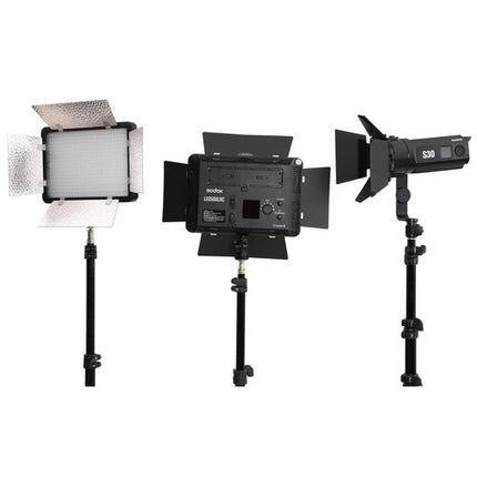 Godox LED500LR S30 Kit de Iluminación LED 3 Luces 3300-5600K CRI 96