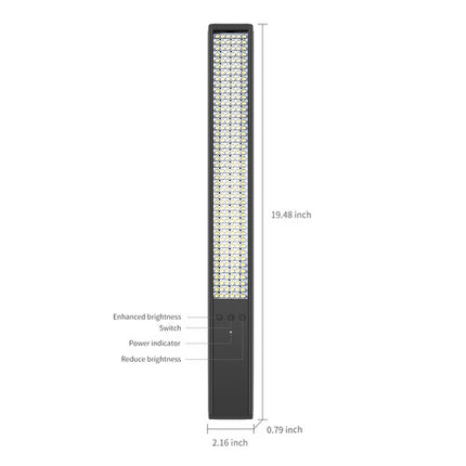 GVM LED Video Light Wand TD-JY258 Luz LED Dimmable 5600K Batería 4400mAh