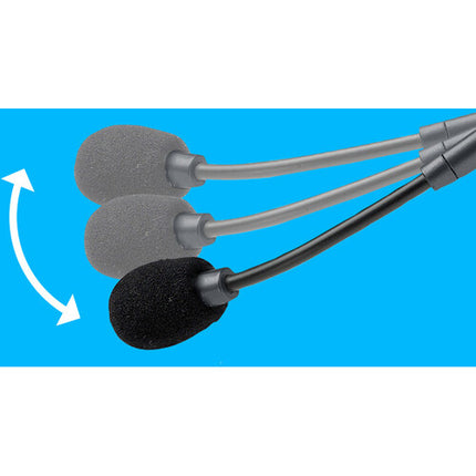Logitech H111 Auriculares Estéreo On-Ear con Micrófono Ajustable y Cable de 2.35 m