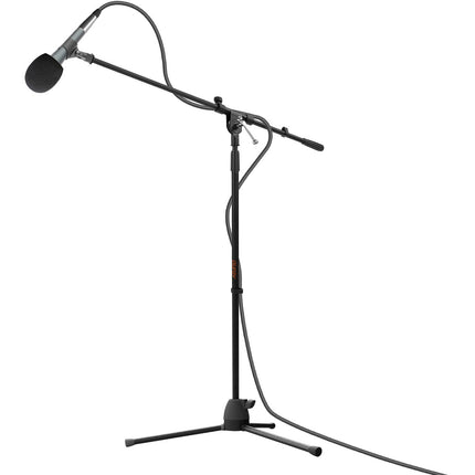 Polsen HDM-16-S Micrófono Dinámico de Mano con Soporte y Paraviento Kit